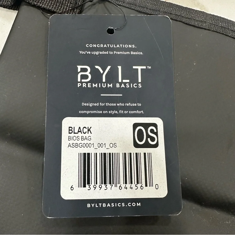BYLT Premium Basics BIOS Dry Bag - Matte Black - NWT